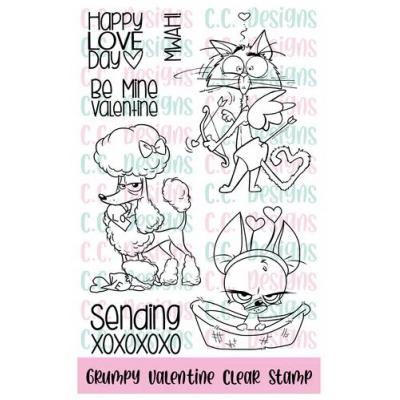 C.C. Designs Stempel - Grumpy Valentine